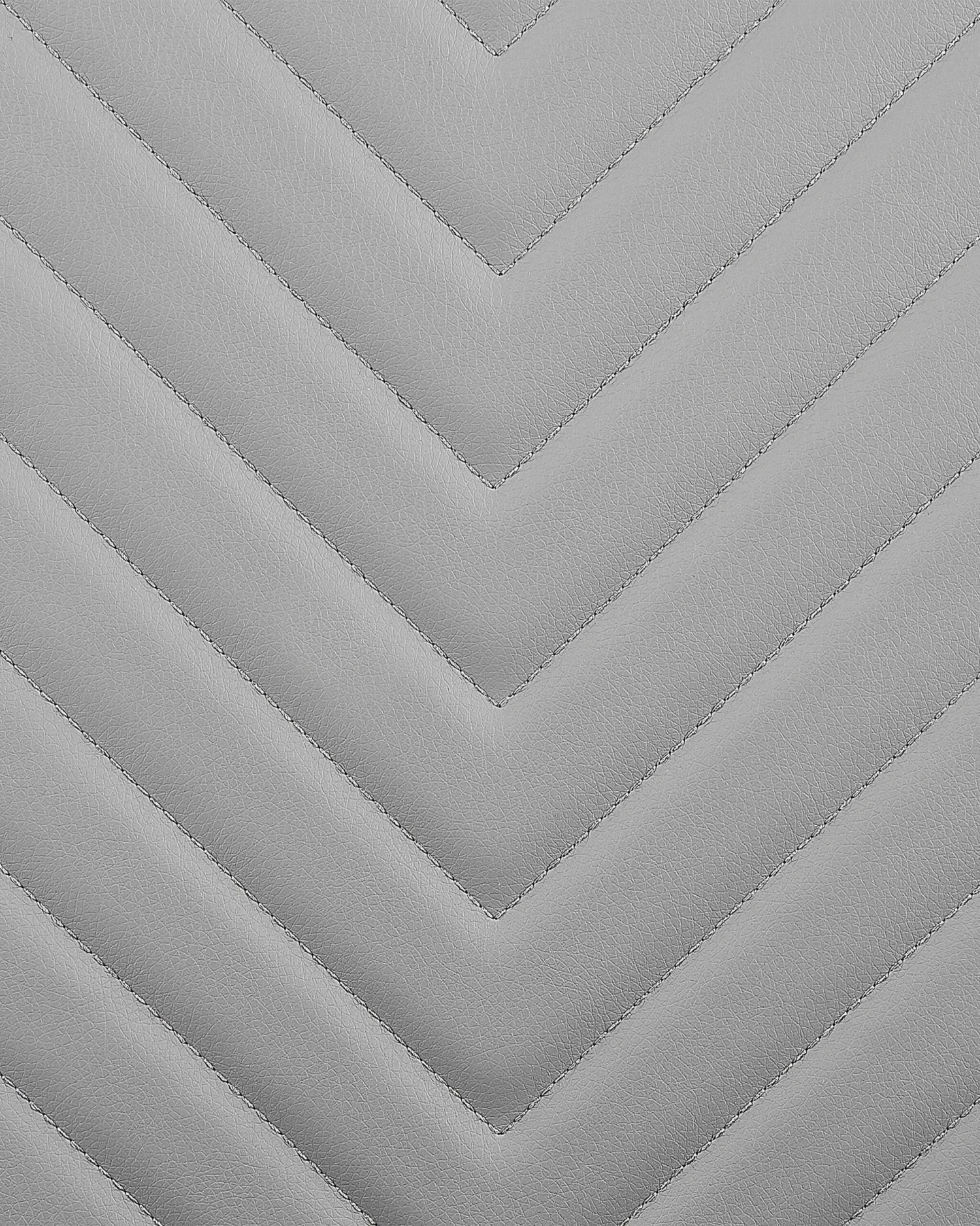 Set Of 2 Faux Leather Dining Chairs Light Grey PICKNES 8 Set Of 2 Faux Leather Dining Chairs Light Grey PICKNES - Image 8