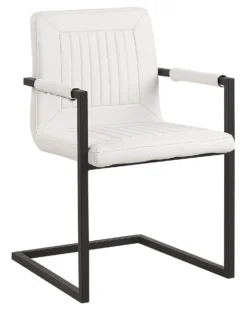 Set Of 2 Faux Leather Dining Chairs Off-White BRANDOL 12 Set Of 2 Faux Leather Dining Chairs Off-White BRANDOL -Best Furniture Store undef src sa picid 790070 type whitesh image scaled