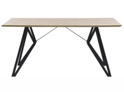 Dining Table 160 X 90 Cm Light Wood BUSCOT 9 Dining Table 160 X 90 Cm Light Wood BUSCOT -Best Furniture Store undef src sa picid 790969 type whitesh image scaled