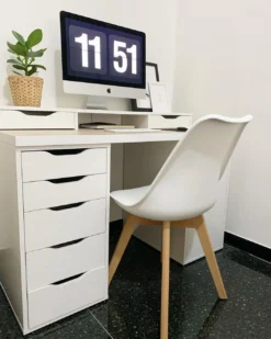 Set Of 2 Dining Chairs White DAKOTA II -Best Furniture Store undef src sa picid 798243 type whitesh image