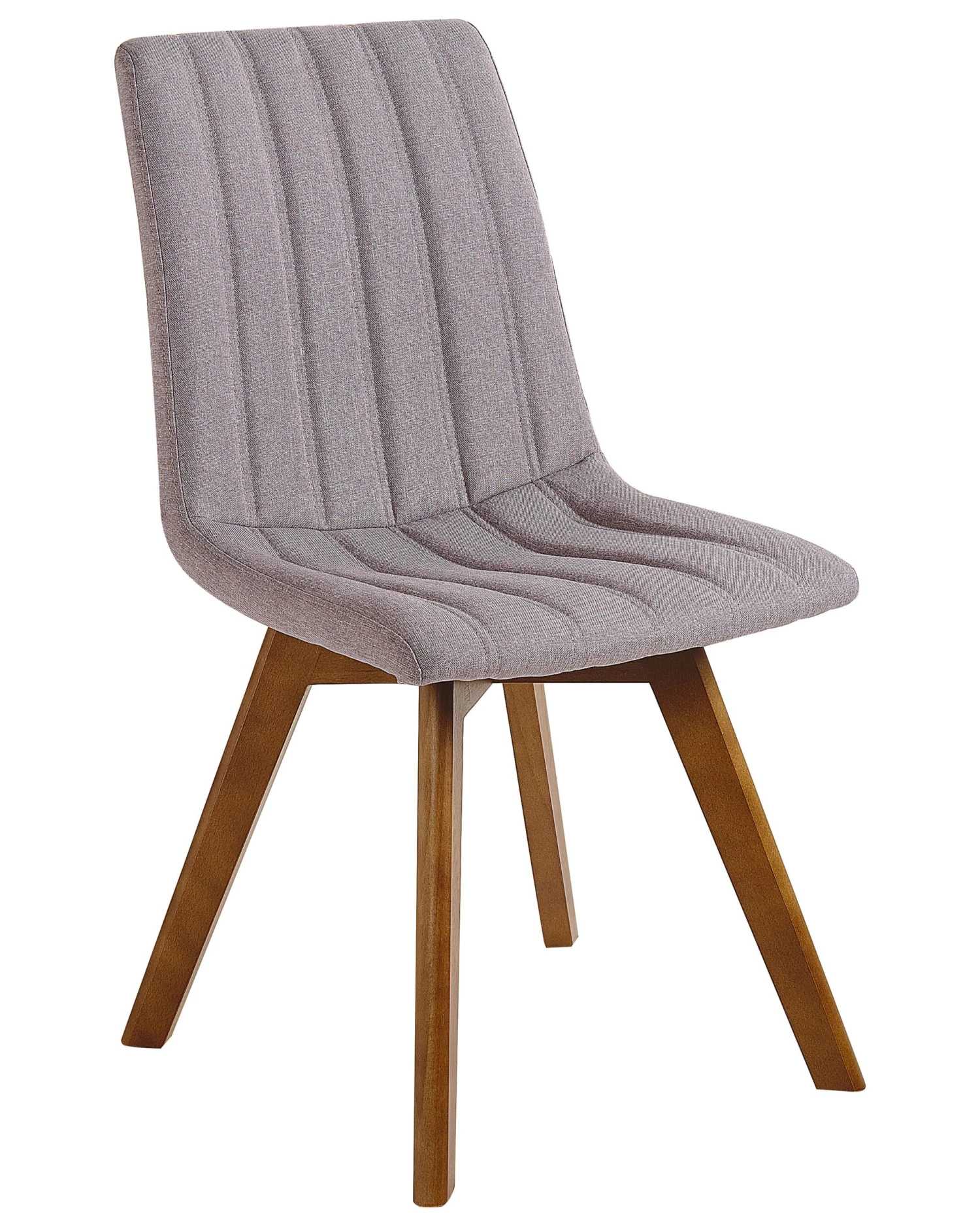 Set Of 2 Fabric Dining Chairs Taupe CALGARY 5 Set Of 2 Fabric Dining Chairs Taupe CALGARY - Image 5