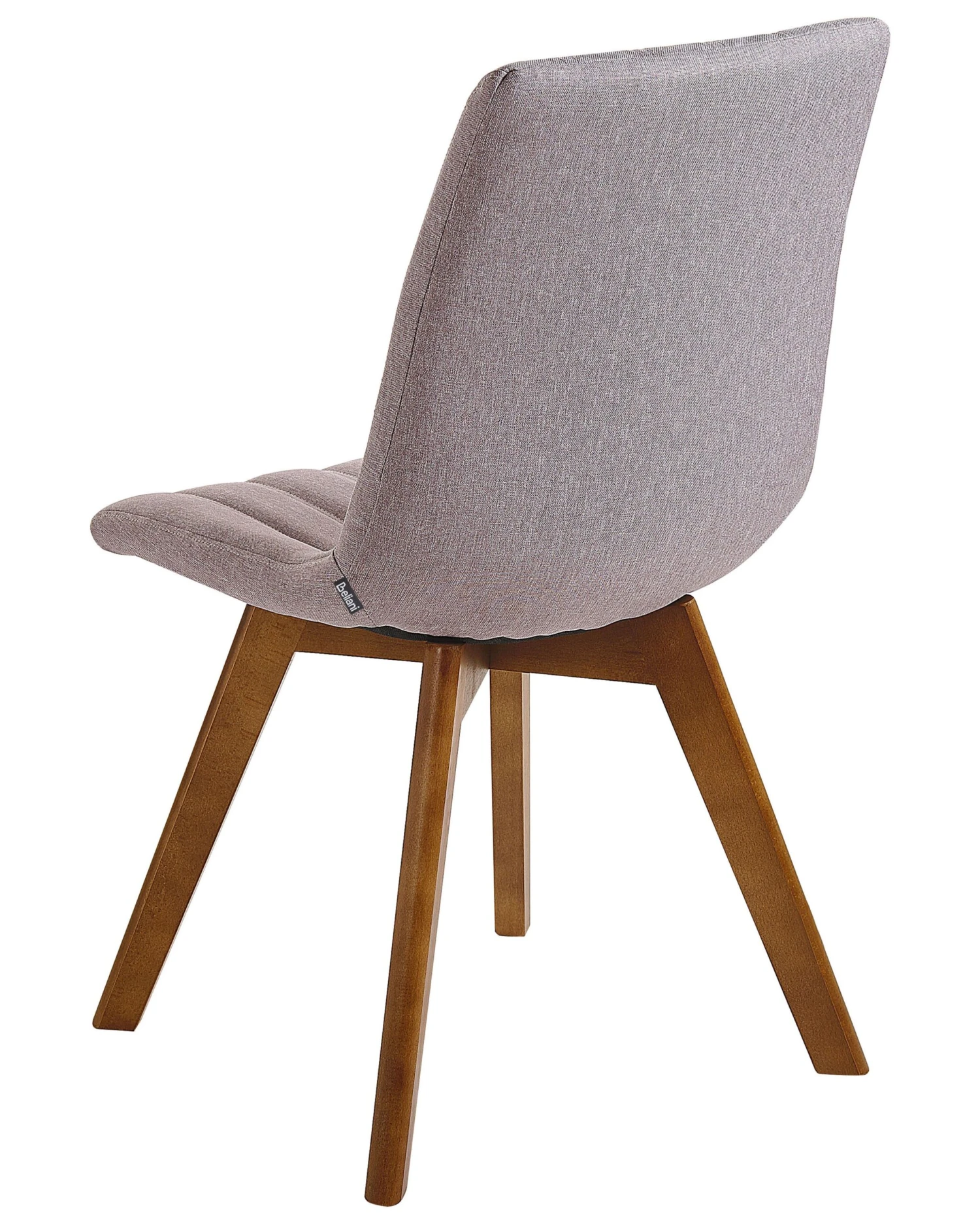 Set Of 2 Fabric Dining Chairs Taupe CALGARY 6 Set Of 2 Fabric Dining Chairs Taupe CALGARY - Image 6