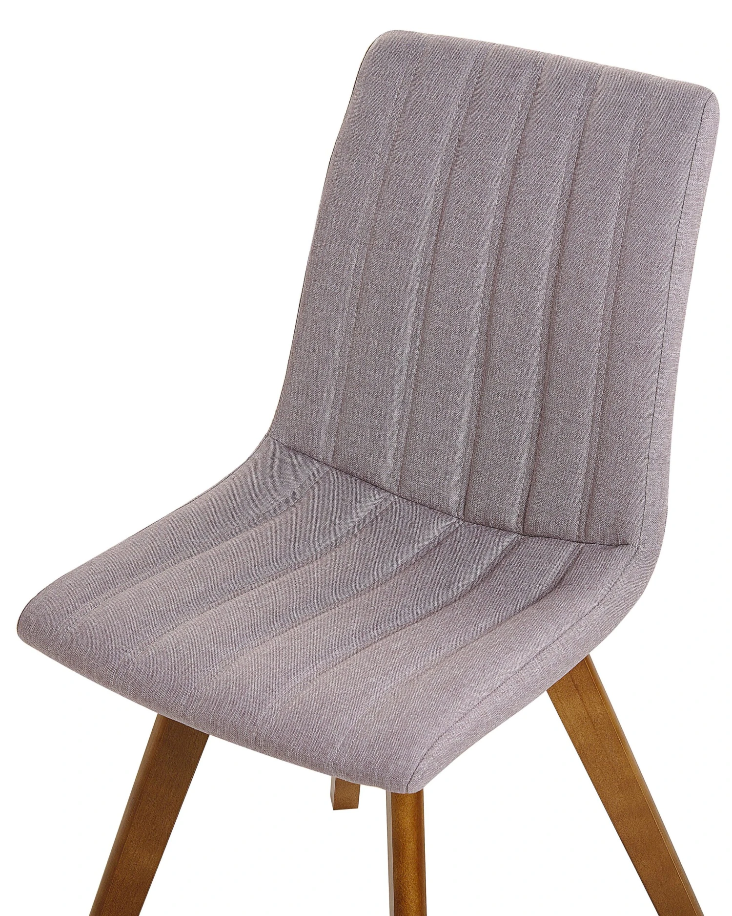 Set Of 2 Fabric Dining Chairs Taupe CALGARY 7 Set Of 2 Fabric Dining Chairs Taupe CALGARY - Image 7