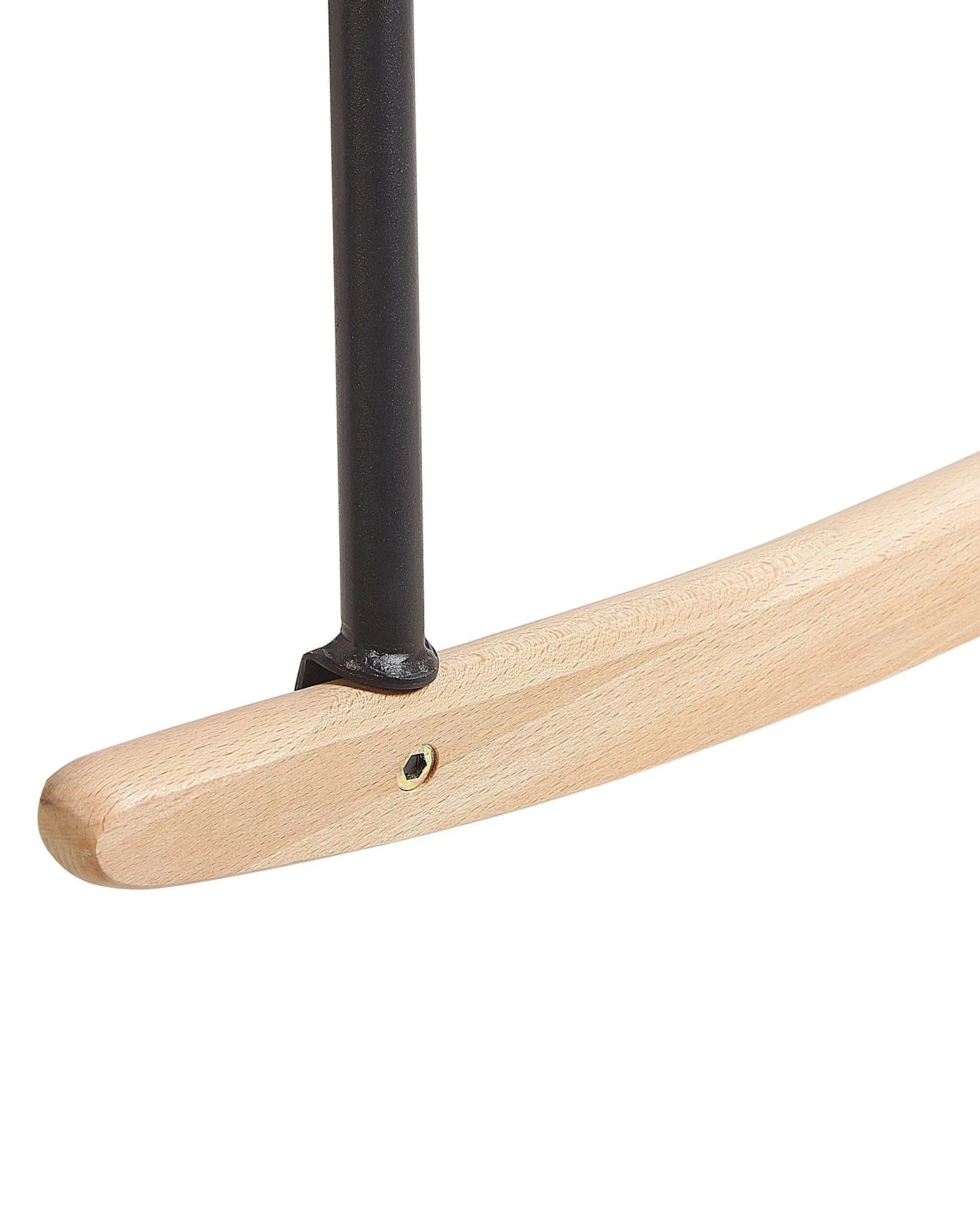 Velvet Rocking Chair Grey LIARUM 7 Velvet Rocking Chair Grey LIARUM - Image 7