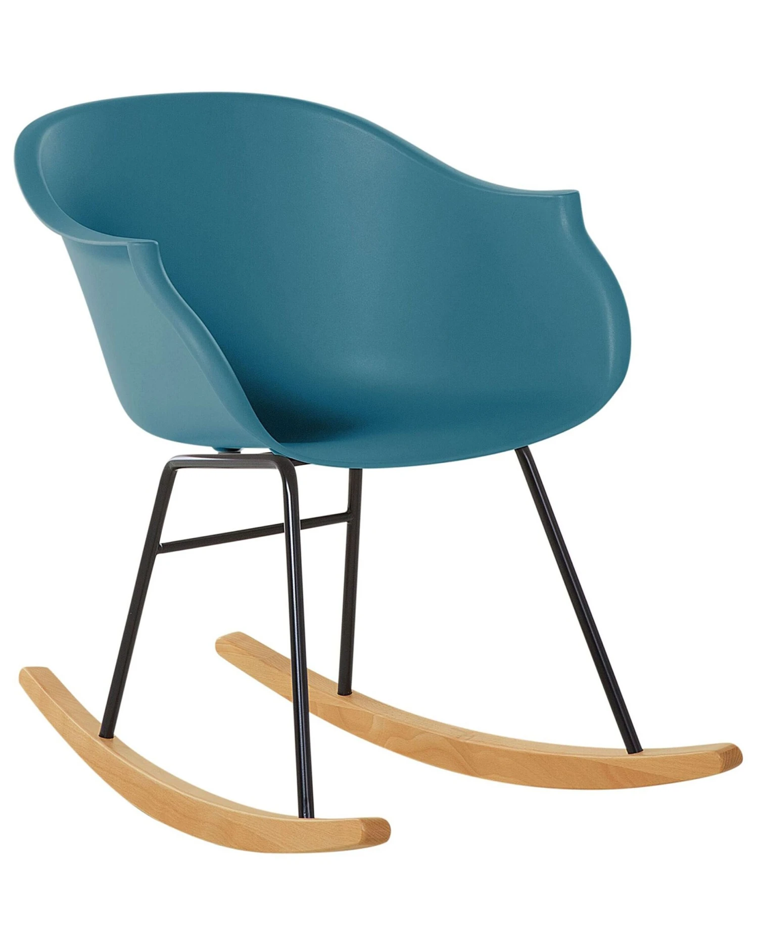 Rocking Chair Teal HARMONY 1 Rocking Chair Teal HARMONY