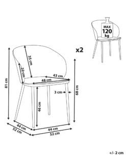 Set Of 2 Dining Chairs Black BLAYKEE 17 Set Of 2 Dining Chairs Black BLAYKEE -Best Furniture Store undef src sa picid 802889 type whitesh image scaled