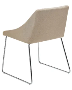 Set Of 2 Fabric Dining Chairs Beige ARCATA -Best Furniture Store undef src sa picid 808557 type whitesh image scaled