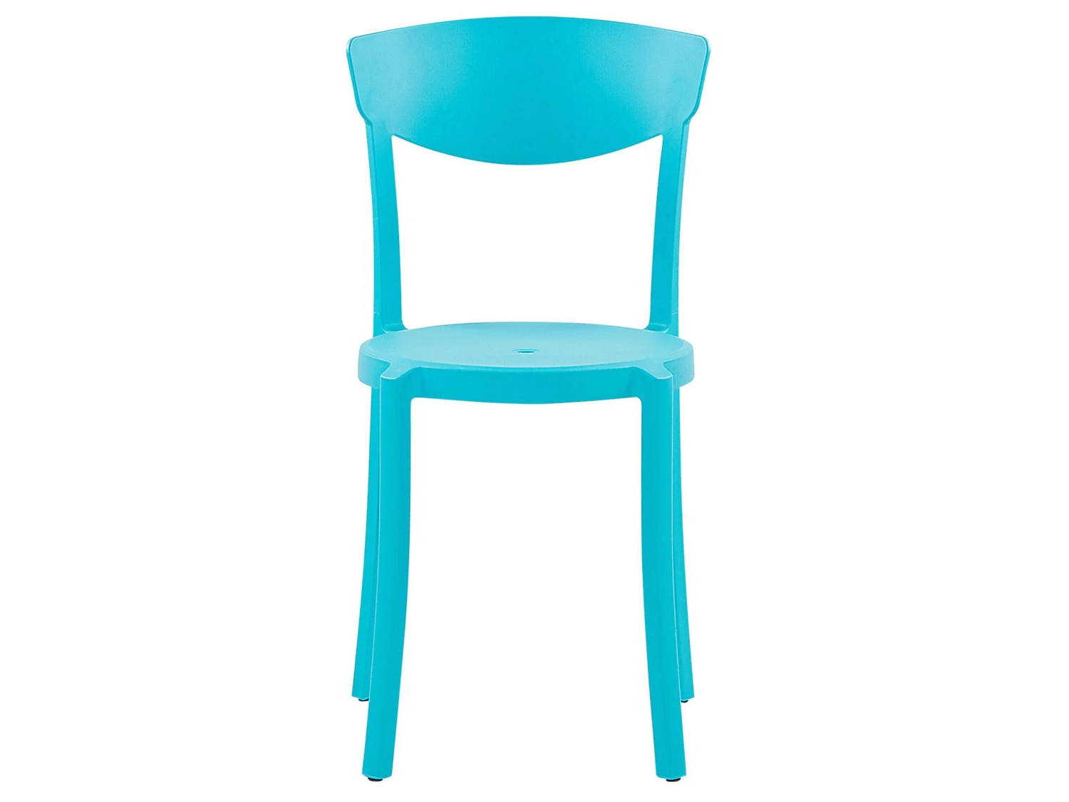 Set Of 4 Dining Chairs Blue VIESTE - Image 5