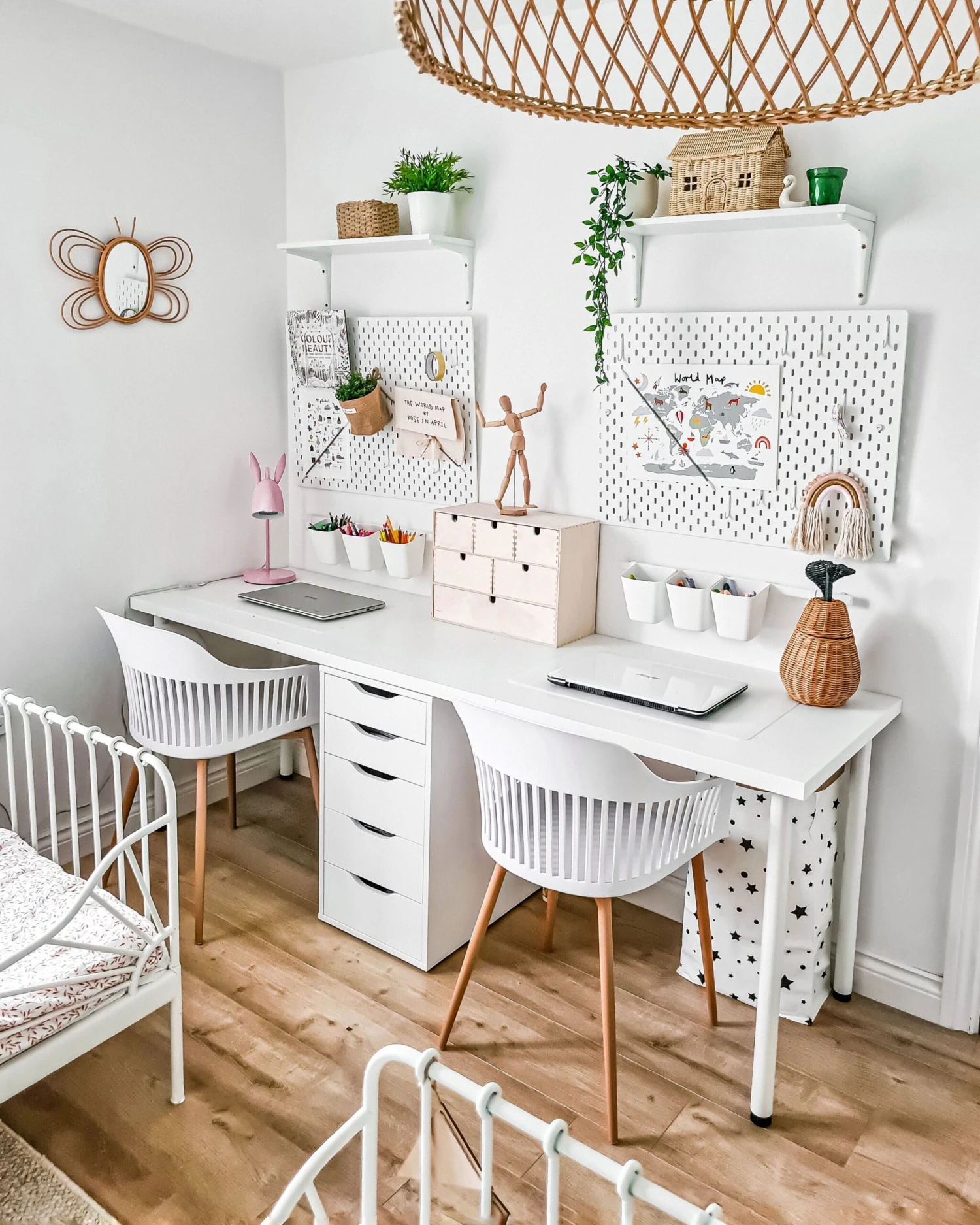 Set Of 2 Dining Chairs White BERECA 4 Set Of 2 Dining Chairs White BERECA - Image 4