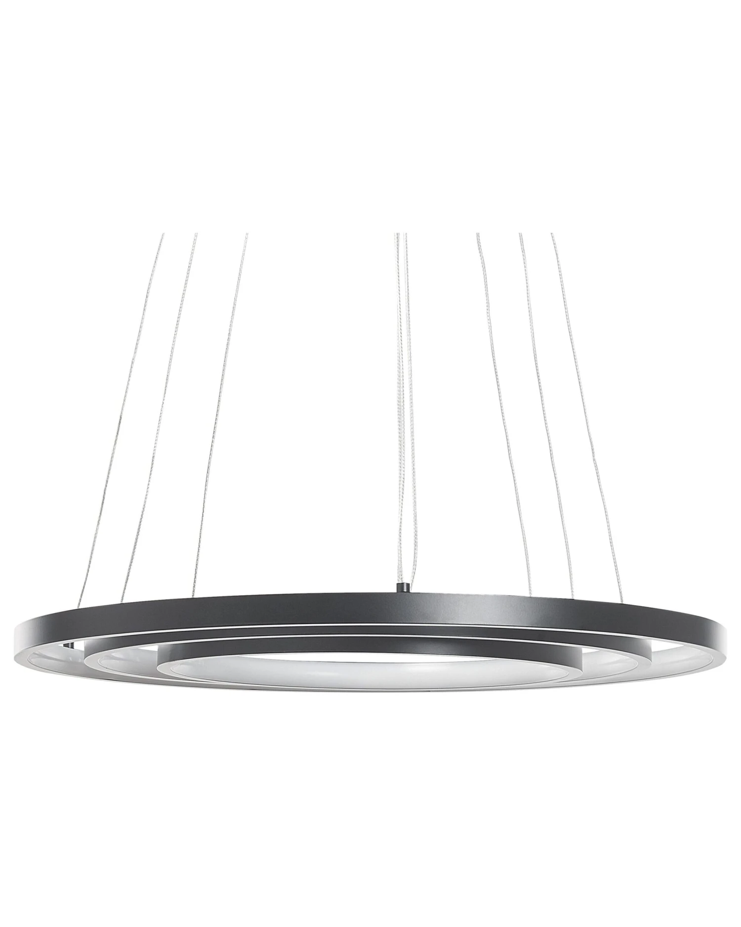 Metal LED Pendant Lamp Black ATREK - Image 8