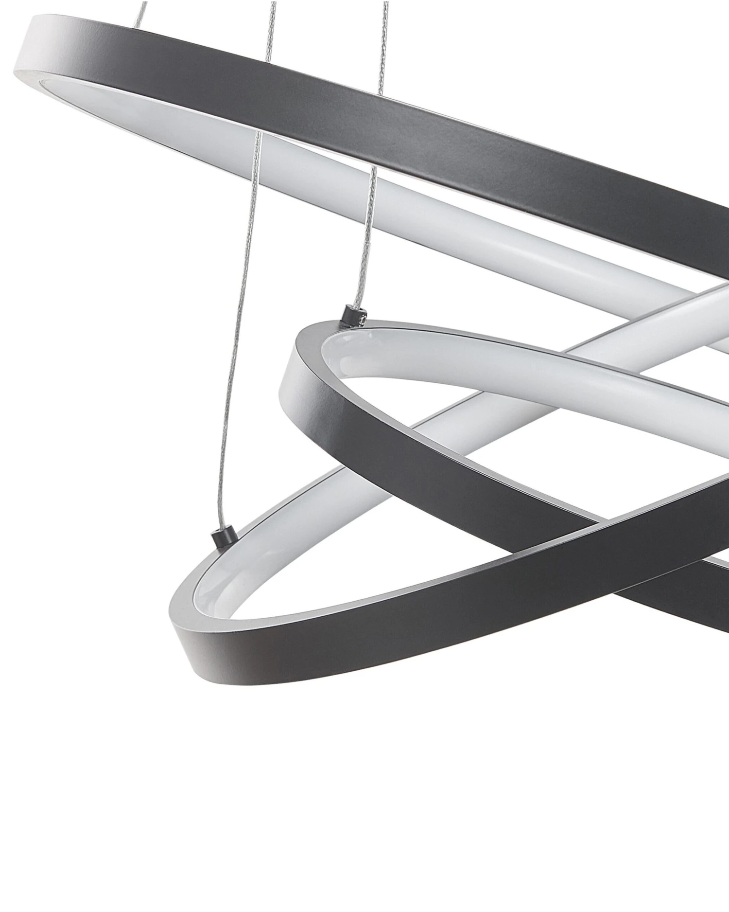 Metal LED Pendant Lamp Black ATREK - Image 9