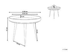 Mango Coffee Table Light Wood And Black EDNA -Best Furniture Store undef src sa picid 816842 type whitesh image scaled