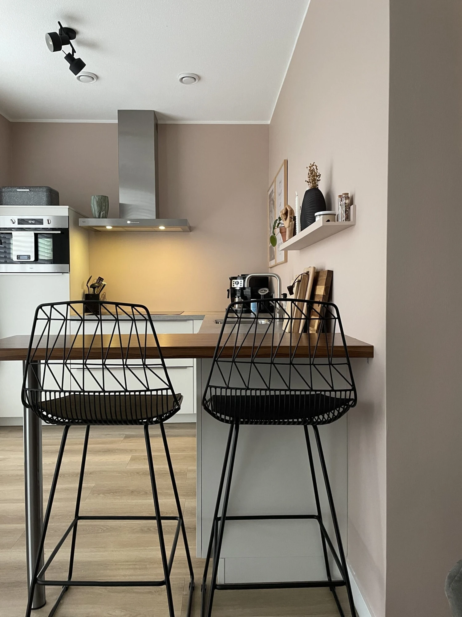 Set Of 2 Metal Bar Chairs Black PRESTON 8 Set Of 2 Metal Bar Chairs Black PRESTON - Image 8