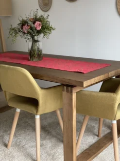 Set Of 2 Fabric Dining Chairs Yellow CHICAGO -Best Furniture Store undef src sa picid 819002 type whitesh image scaled