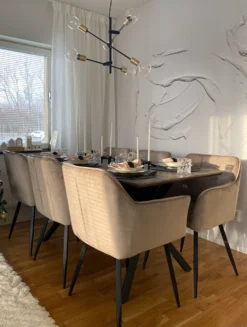 Set Of 2 Velvet Dining Chairs Taupe Beige JASMIN 15 Set Of 2 Velvet Dining Chairs Taupe Beige JASMIN -Best Furniture Store undef src sa picid 820600 type whitesh image scaled