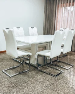 Dining Table 180 X 90 Cm White KALONA -Best Furniture Store undef src sa picid 822839 type whitesh image scaled