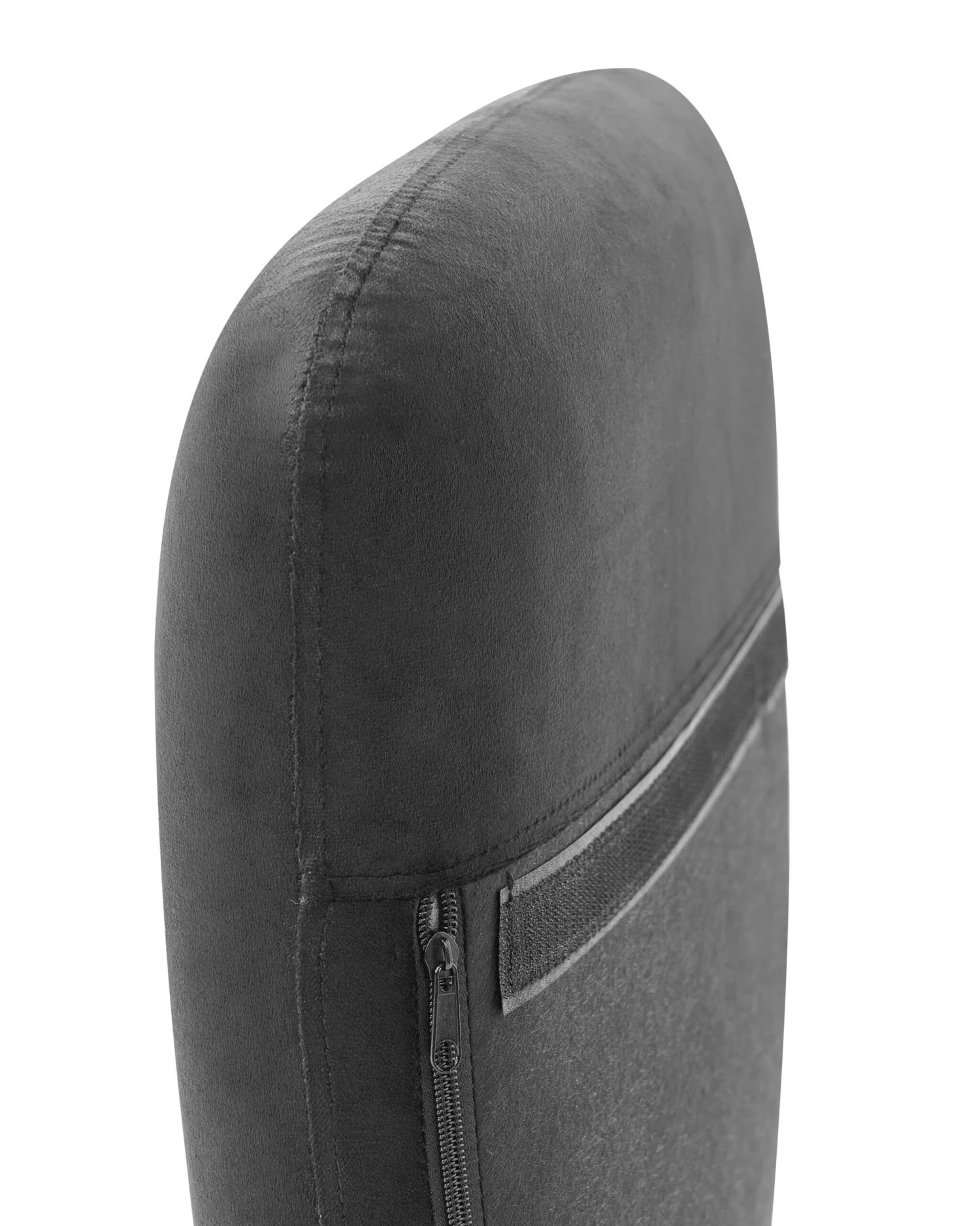 Velvet Rocking Chair Black ELLAN - Image 7