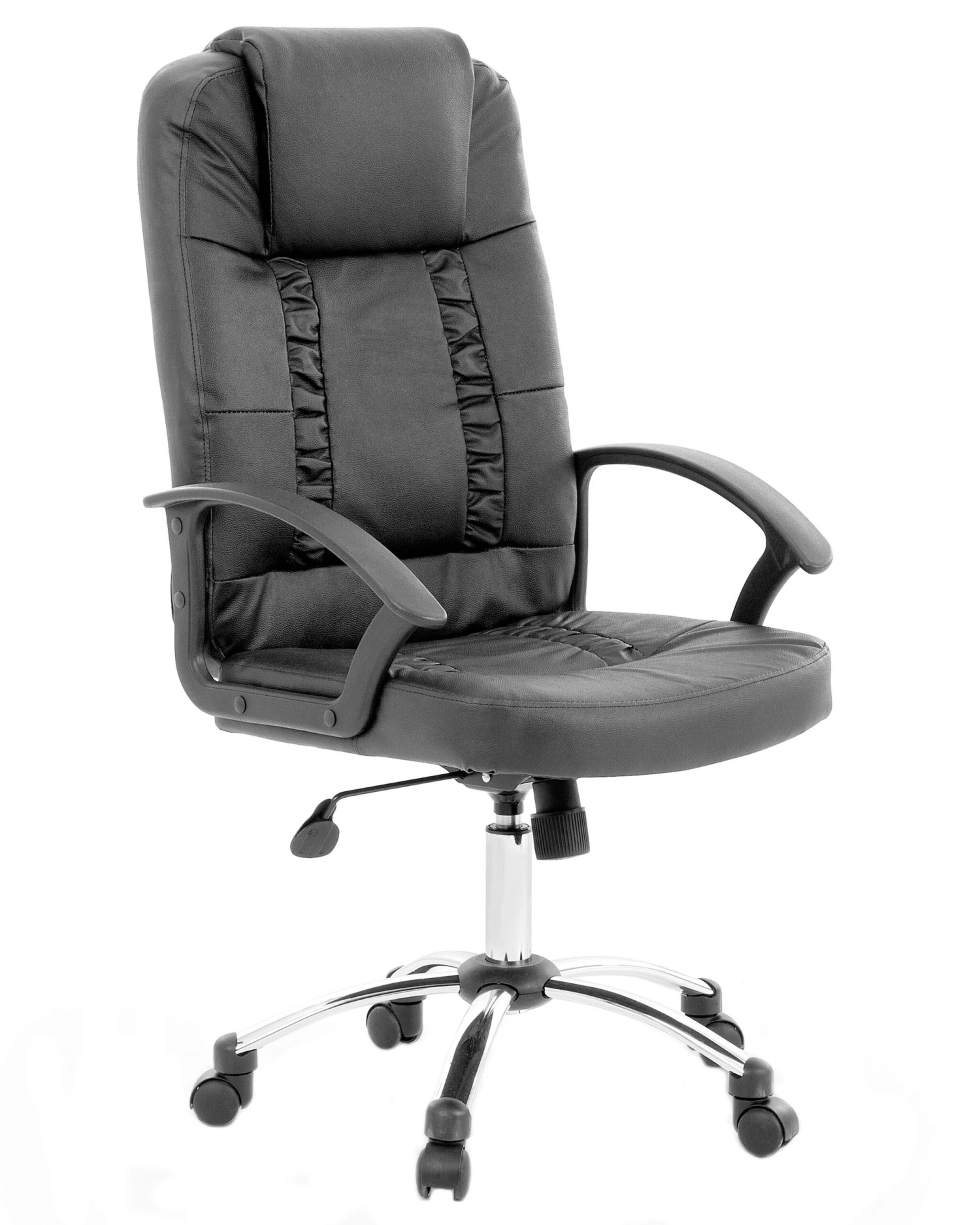 Faux Leather Massage Chair Black RELAX - Image 3