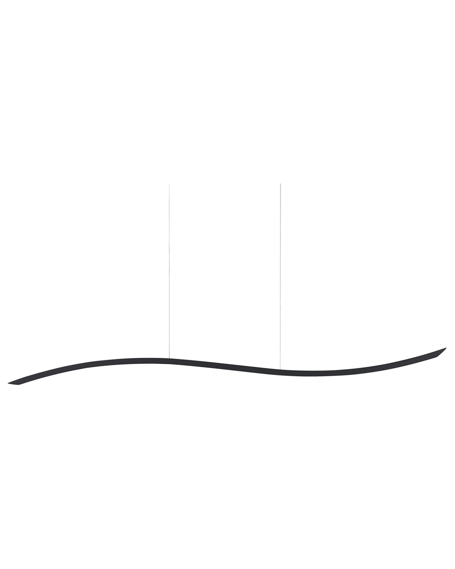 Metal LED Pendant Lamp Black CALAO 1 Metal LED Pendant Lamp Black CALAO