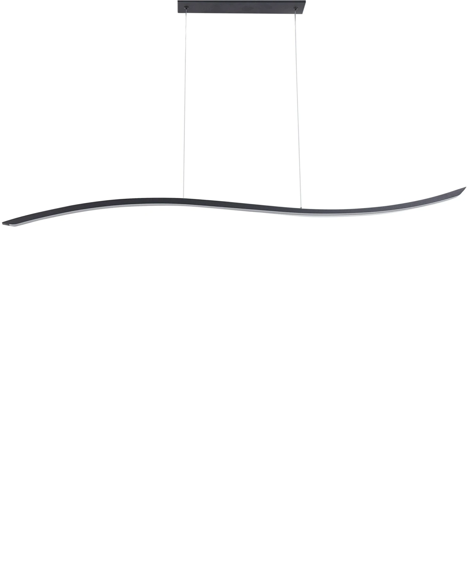 Metal LED Pendant Lamp Black CALAO 4 Metal LED Pendant Lamp Black CALAO - Image 4