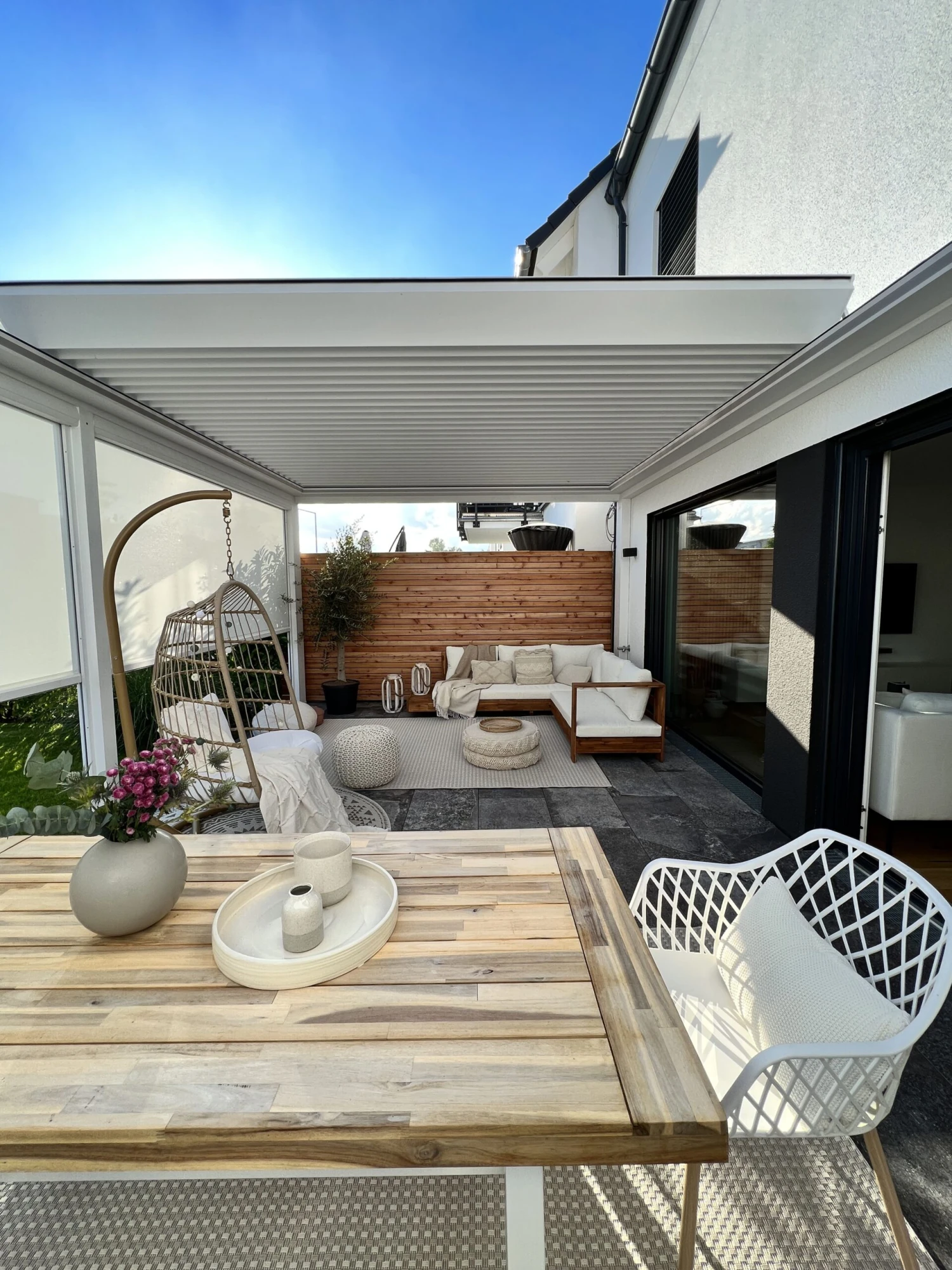 Set Of 2 Dining Chairs White NASHUA - Image 3