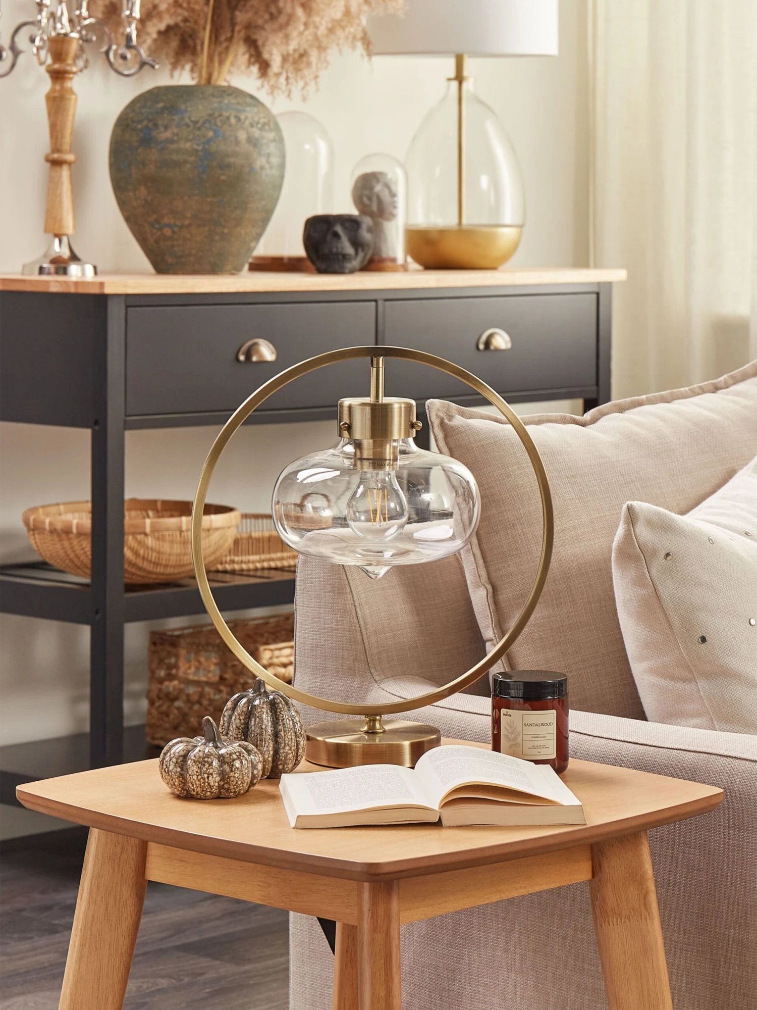 Side Table Light Wood TULARE - Image 8