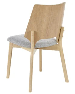 Set Of 2 Dining Chairs Light Wood And Grey ABEE -Best Furniture Store undef src sa picid 837171 type whitesh image scaled