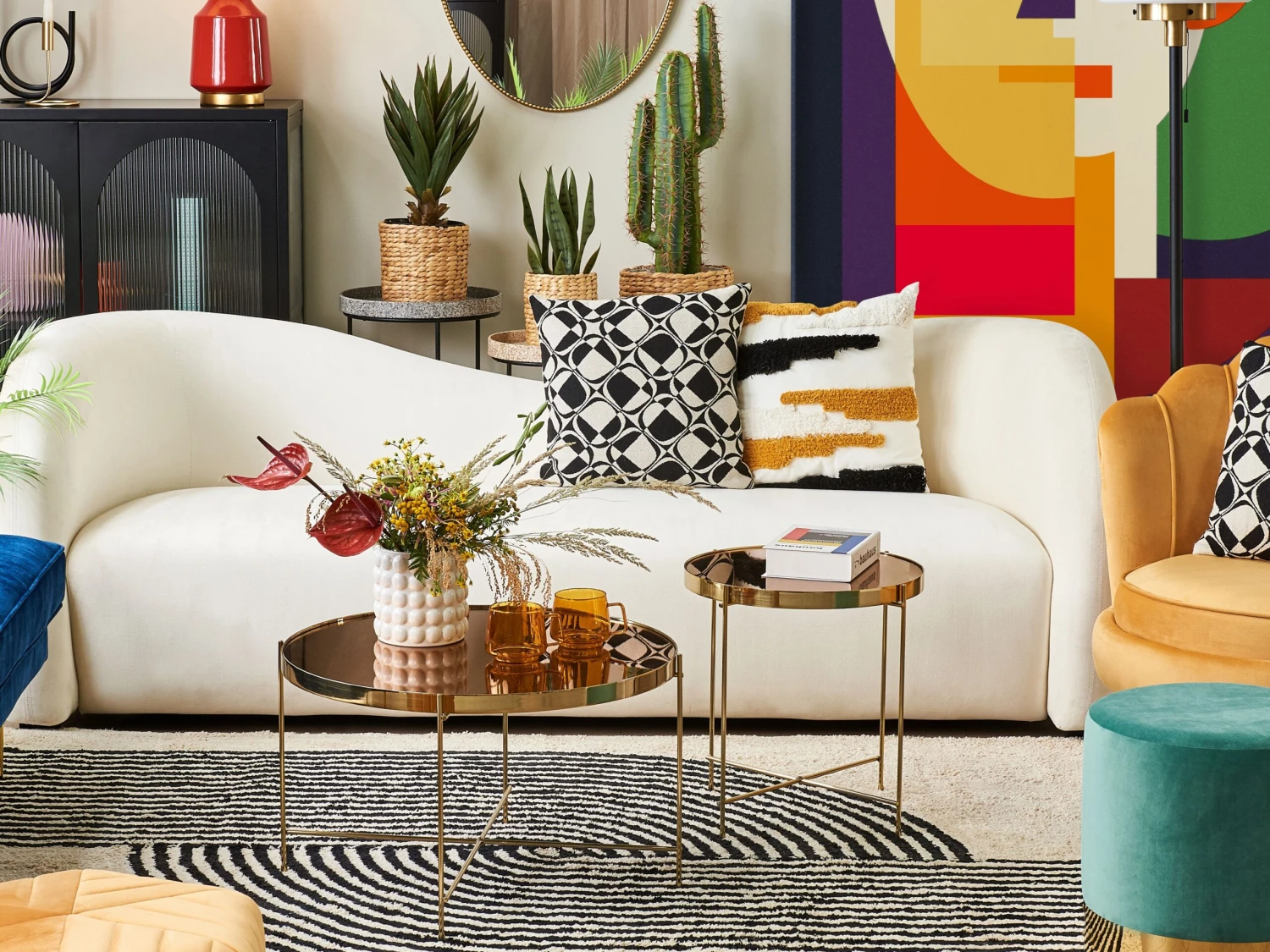 Side Table Gold LUCEA - Image 10