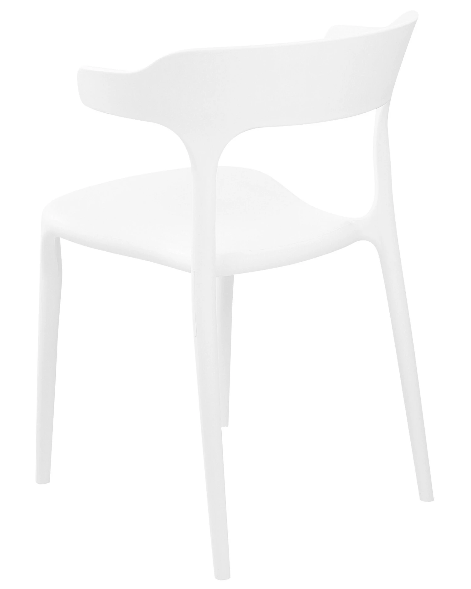 Set Of 4 Dining Chairs White GUBBIO 6 Set Of 4 Dining Chairs White GUBBIO - Image 6