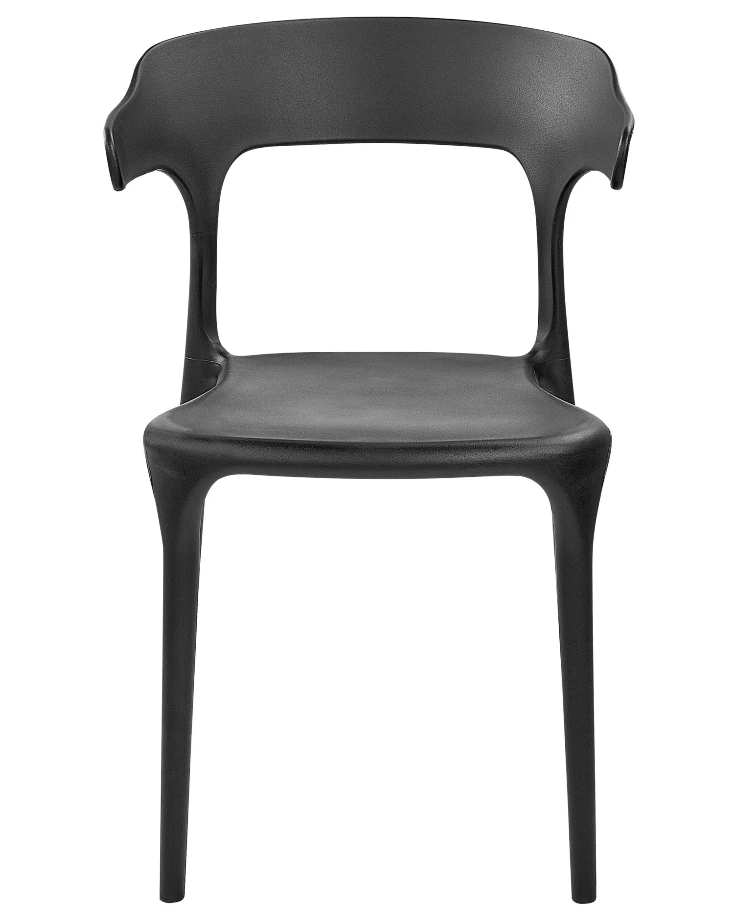 Set Of 4 Dining Chairs Black GUBBIO - Image 5