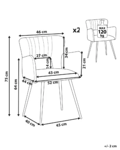 Set Of 2 Velvet Dining Chairs Dark Green SANILAC 17 Set Of 2 Velvet Dining Chairs Dark Green SANILAC -Best Furniture Store undef src sa picid 847168 type whitesh image scaled