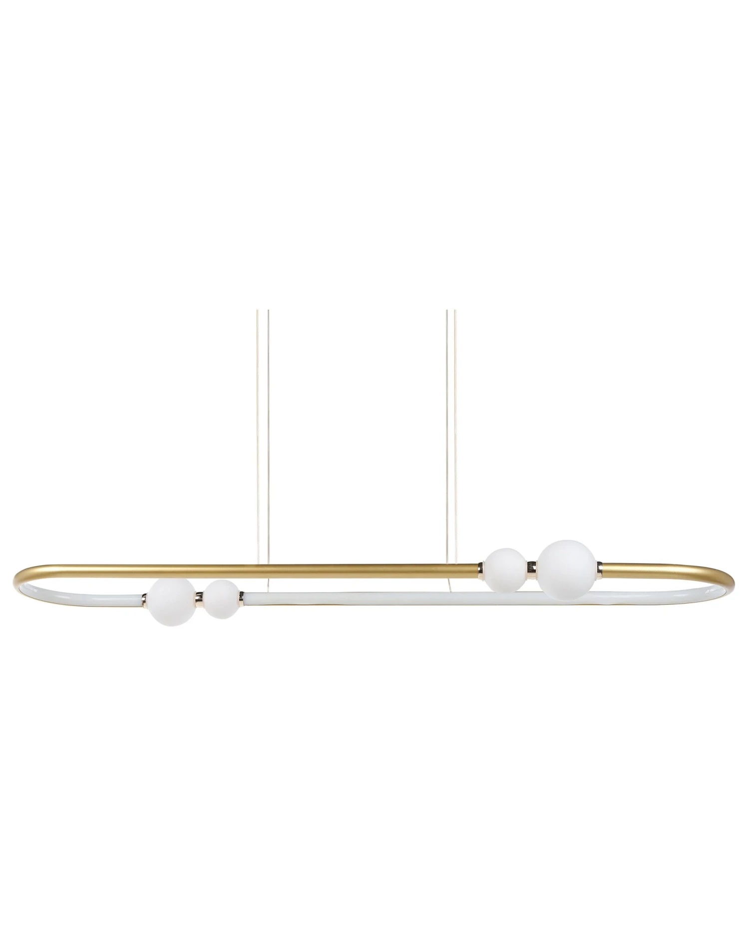 Metal LED Pendant Lamp Gold FEALE - Image 5