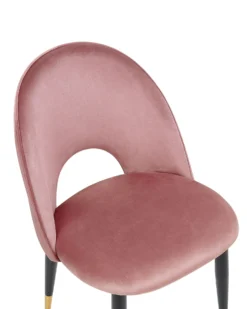 Set Of 2 Velvet Dining Chairs Pink MAGALIA 14 Set Of 2 Velvet Dining Chairs Pink MAGALIA -Best Furniture Store undef src sa picid 847698 type whitesh image scaled