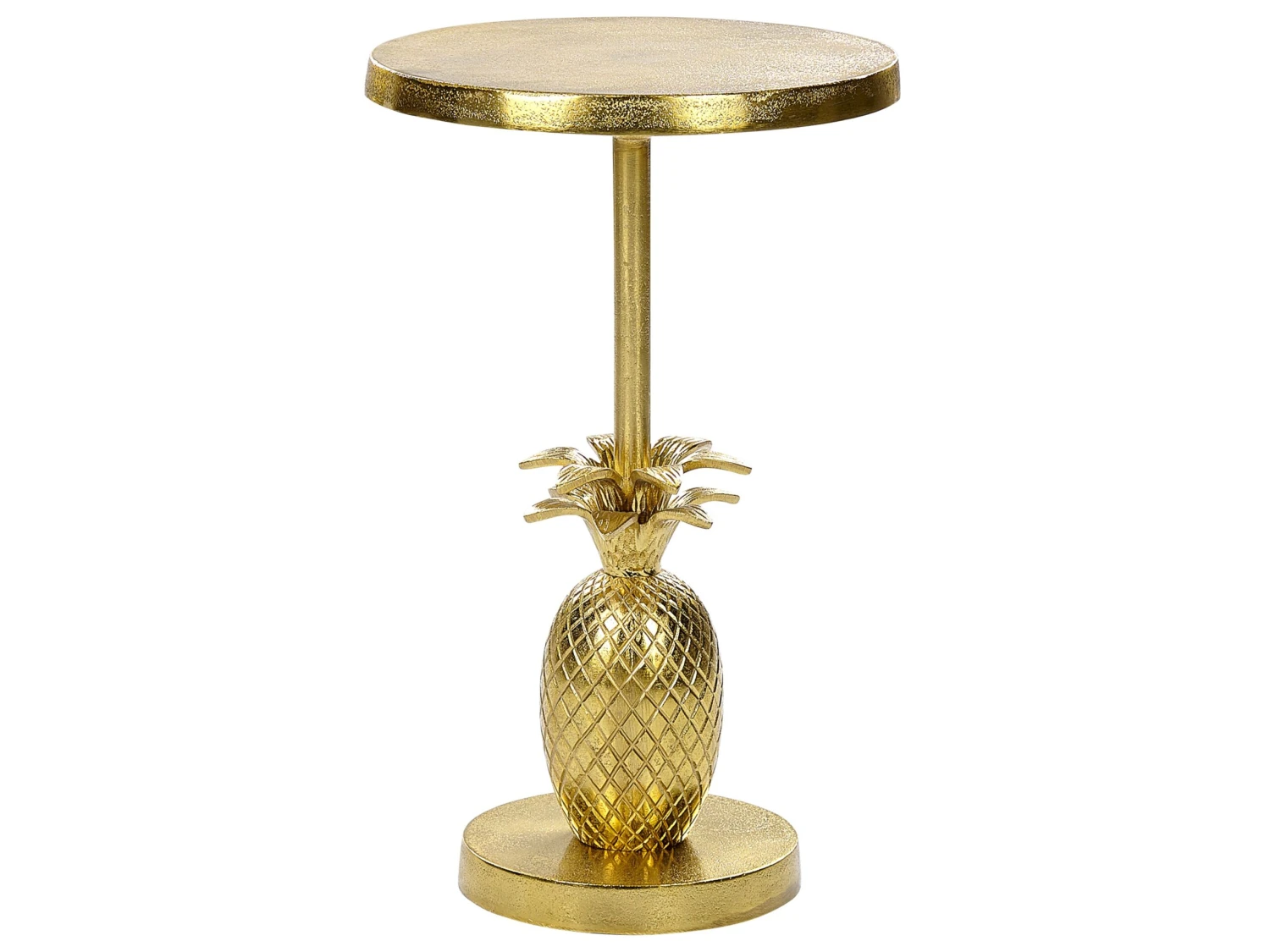 Metal Side Table Gold PANNOUVRE