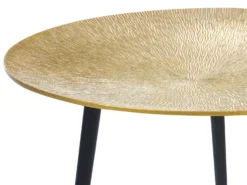 Metal Side Table Black And Gold WAIPU -Best Furniture Store undef src sa picid 854184 type whitesh image scaled